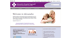 Desktop Screenshot of alexandrahospital.on.ca